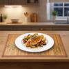 Simple Teacup Mat Foldable Tableware Pad High Temperature Resistant Heat Insulation Pad  Restaurant