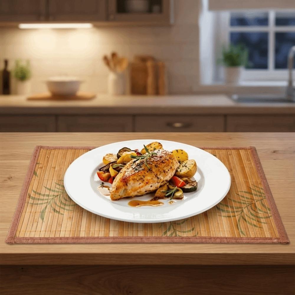 Simple Teacup Mat Foldable Tableware Pad High Temperature Resistant Heat Insulation Pad  Restaurant