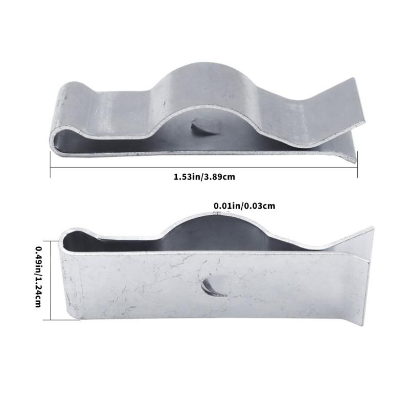 2pcs Sensor Retention Clips 633734 for Refrigerators Offering Firm Hold & Hassle Free Setup for Precise Monitoring