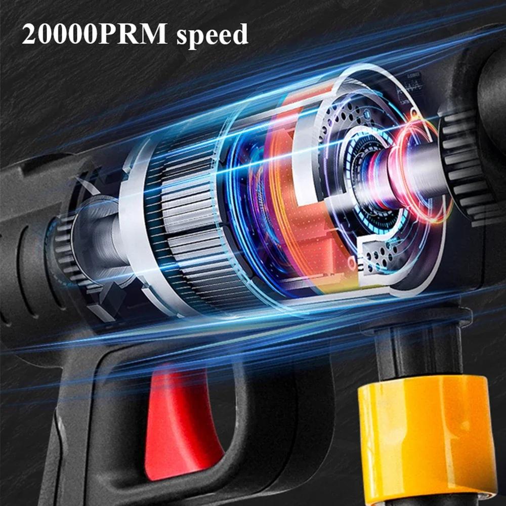 Wireless Lithium Battery Car Wash Water Gun, Car Wash High-pressure Water Pump, Divine Vehicle Portable Electric Household Car W