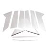 For Mazda CX-30 CX30     Window Pillar Column Cover Trims Strips Stainless Steel Sticker Car Styling Accessories