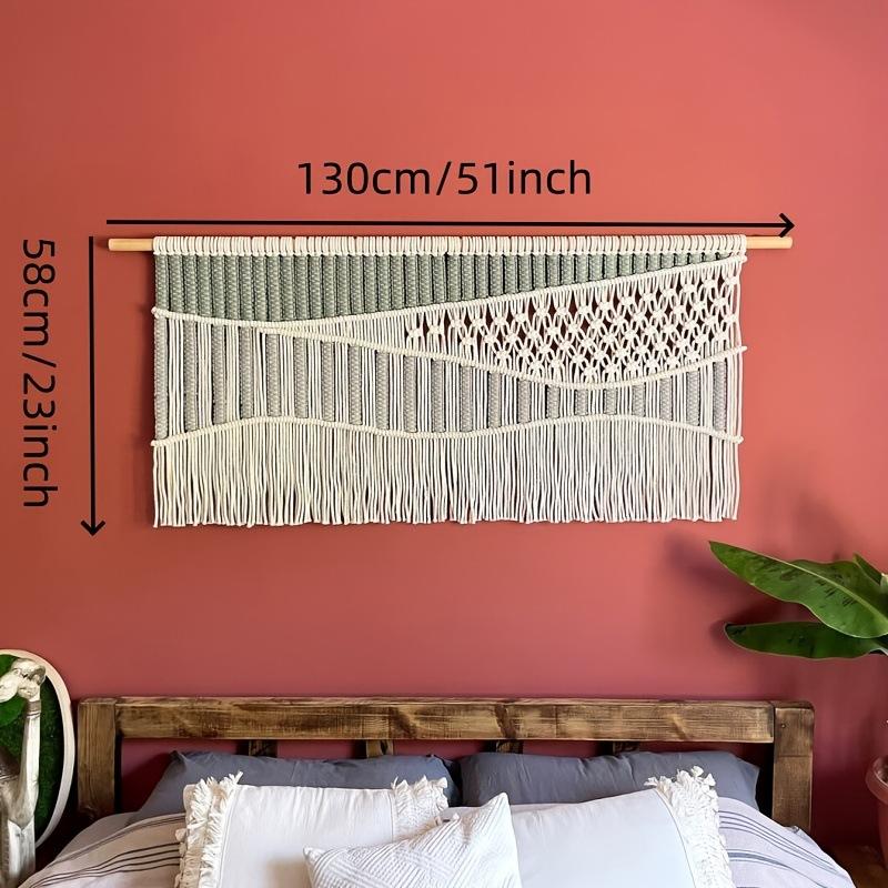 Large Macrame Wall Hanging Tapestry Woven Boho Home Decor Art