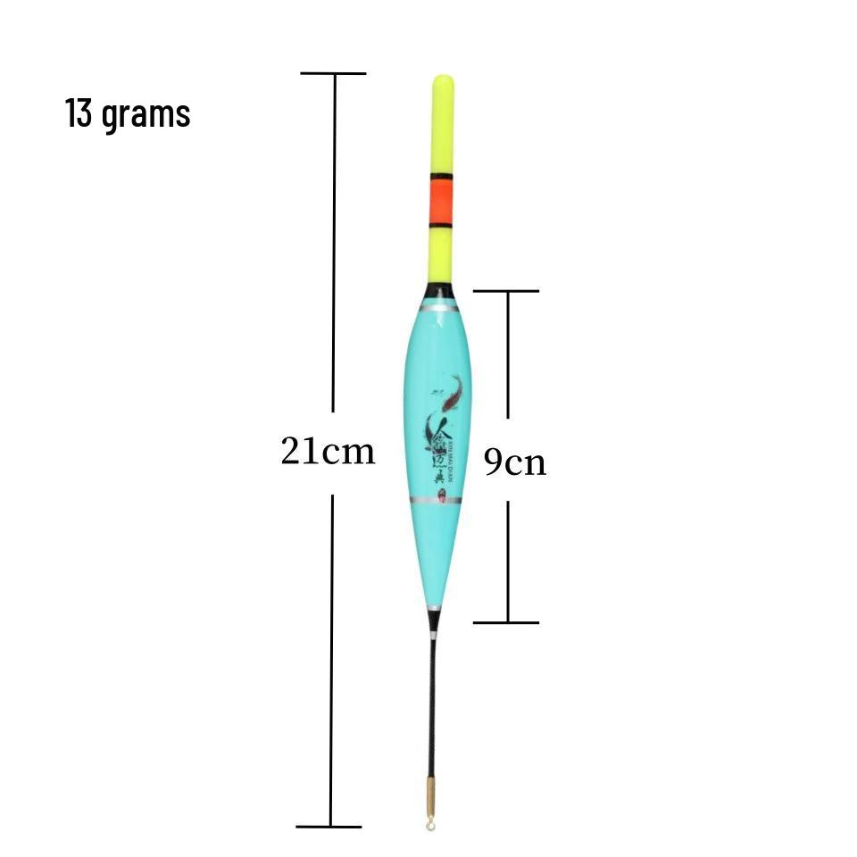 

High-Sensitivity Color-Changing Electronic Fishing Float for Day/Night - Luminous, Thickened, Eye-Catching Design for Crucian Carp and Big Fish Constant Light + Battery