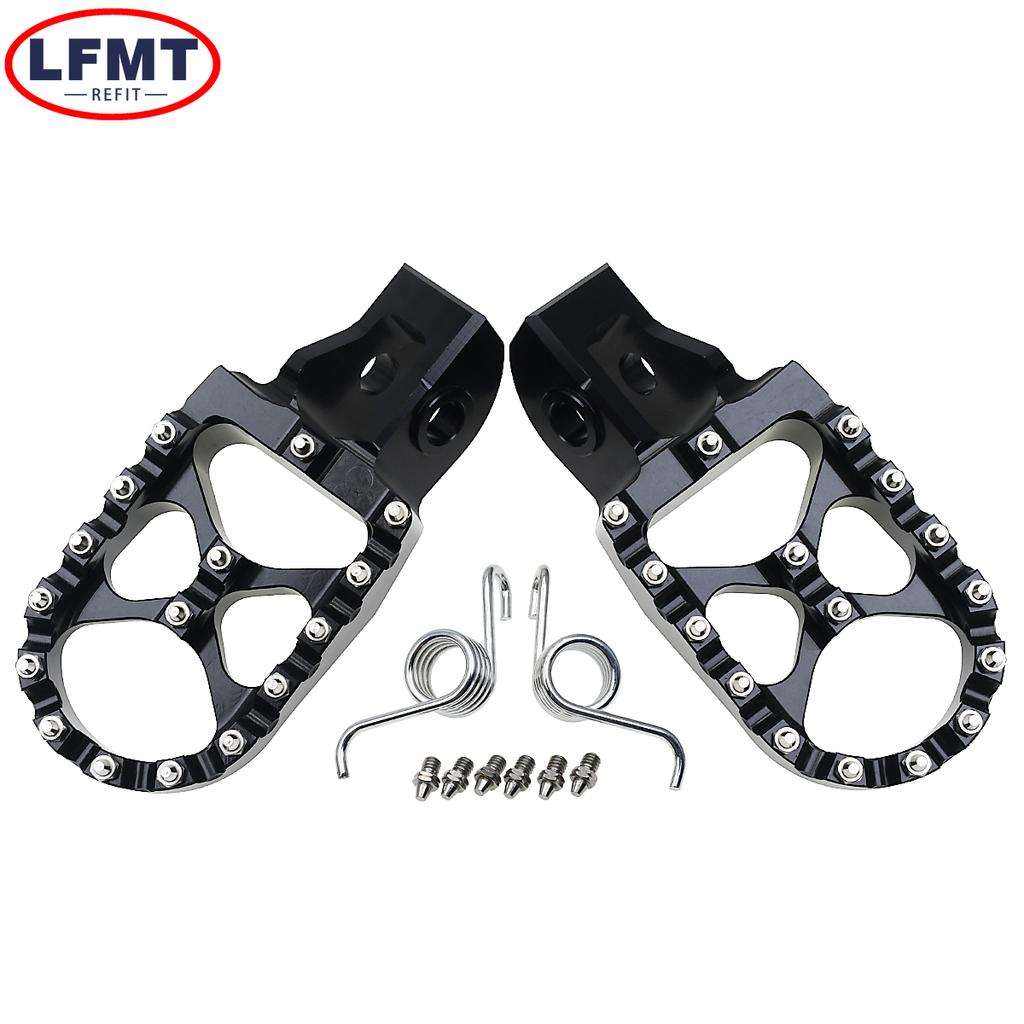 For KTM XC XCF SX SXF EXC EXCF XCW XCFW 125 150 250 300 350 450 500 2017-2023 Motorcycle CNC Foot Pegs Footpeg Pedals FootRest