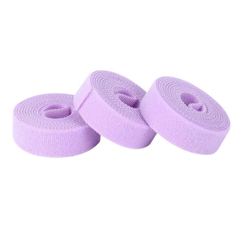 Velcro Cable Management Straps - Nylon Hook & Loop, Adhesive, Cuttable