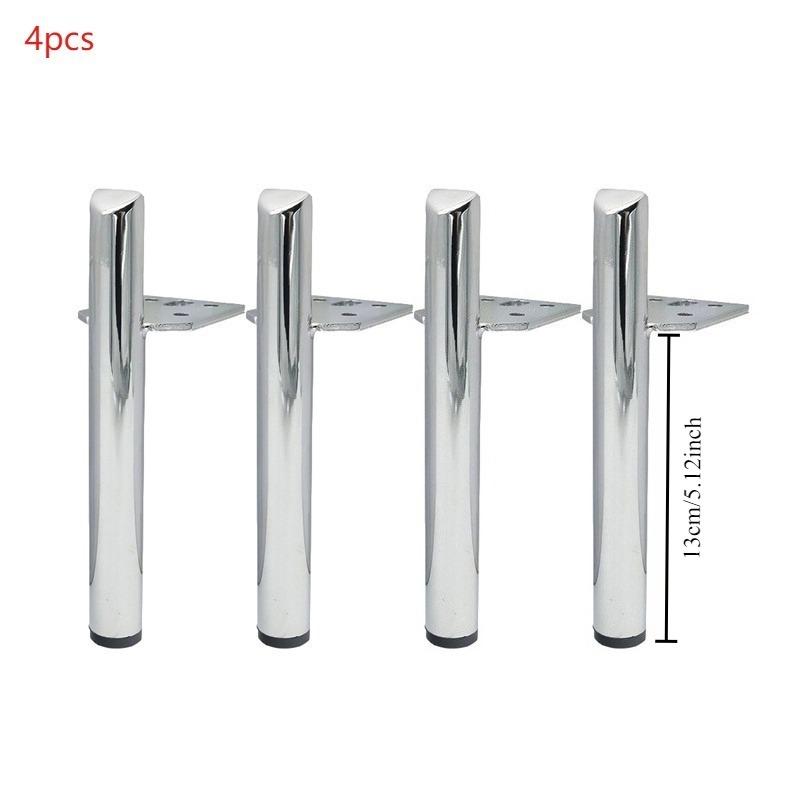 4pcs Furniture Legs Mounted Style Furniture DIY Replacement Feet Coffee Table Feet Metal Furniture Leg for Sofa Cabinet Side