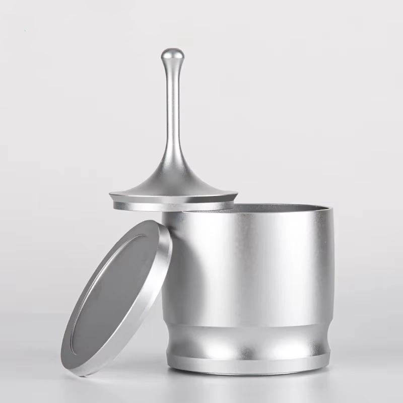 2026 New Coffee Dosing Cup 51/58mm Aluminum Alloy Espresso Dosing Funnel Brewing Bowl Portafilter Dosing Ring Coffee Accessories
