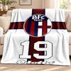 Bologna Football Club blanket Flannel Blanket Soft Cozy Plush Throw for Sofa Bed Lightweight Home Decoration Outdoor camping