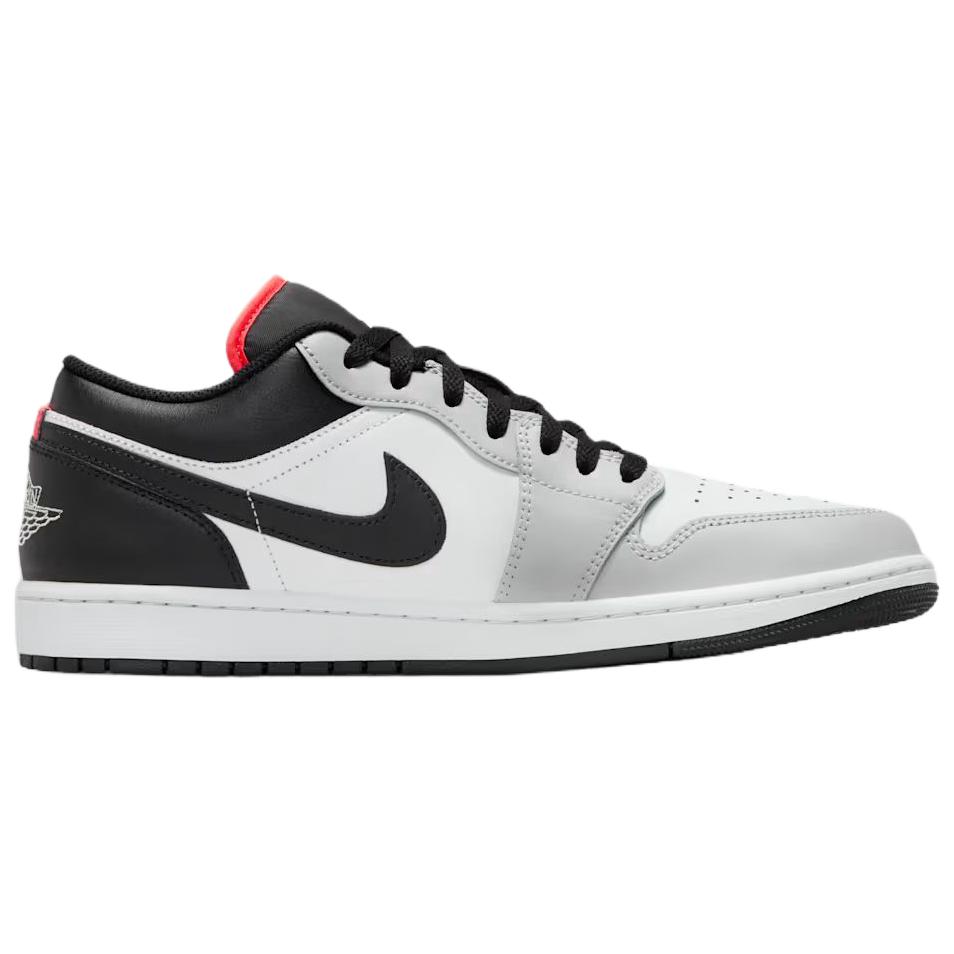 Air Jordan 1 Low Neutral Grey Summit White Pánské tenisky Infrared-23 Černé 553558-045