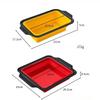 Nonstick Baking Pans, Silicone Bakeware Set with Press To Release Design, Oven Mitts, Spatula & Brush Flexible, BPA Free, Dishwasher & Oven Safe