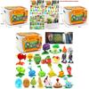 Plants Vs Zombies Childrens Toy Set With Storage Box 22 Pieces For Creative Play And Gift