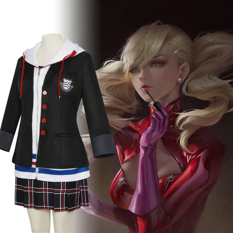 Persona Anne Takamaki Cos Clothing Jk Cartoon Games Cosplay Suit Perform Stage