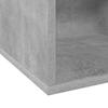Vinyl Album Box 2 pcs. Concrete Grey 37 x 365 x 38 cm