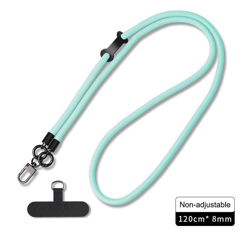 Univerzální šňůrka na telefon proti ztrátě, odnímatelná barevná šňůrka na krk, bezpečnostní poutko na telefon, kroužek na klíče, řetízek, lano s kartou