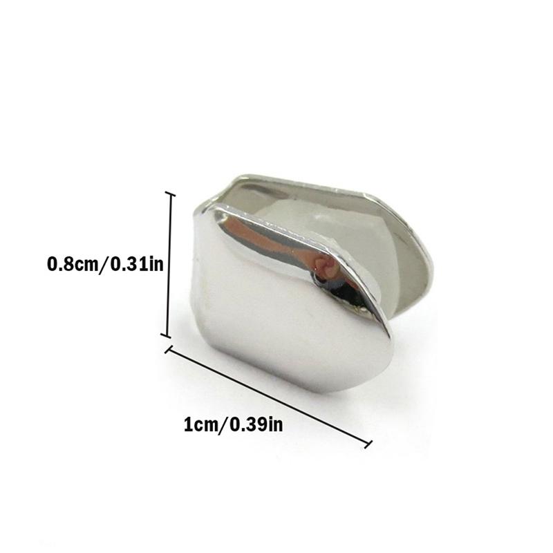 14K Gold Plated Small Single Tooth Plain Canine Cap  Trend Hip Hop Teeth