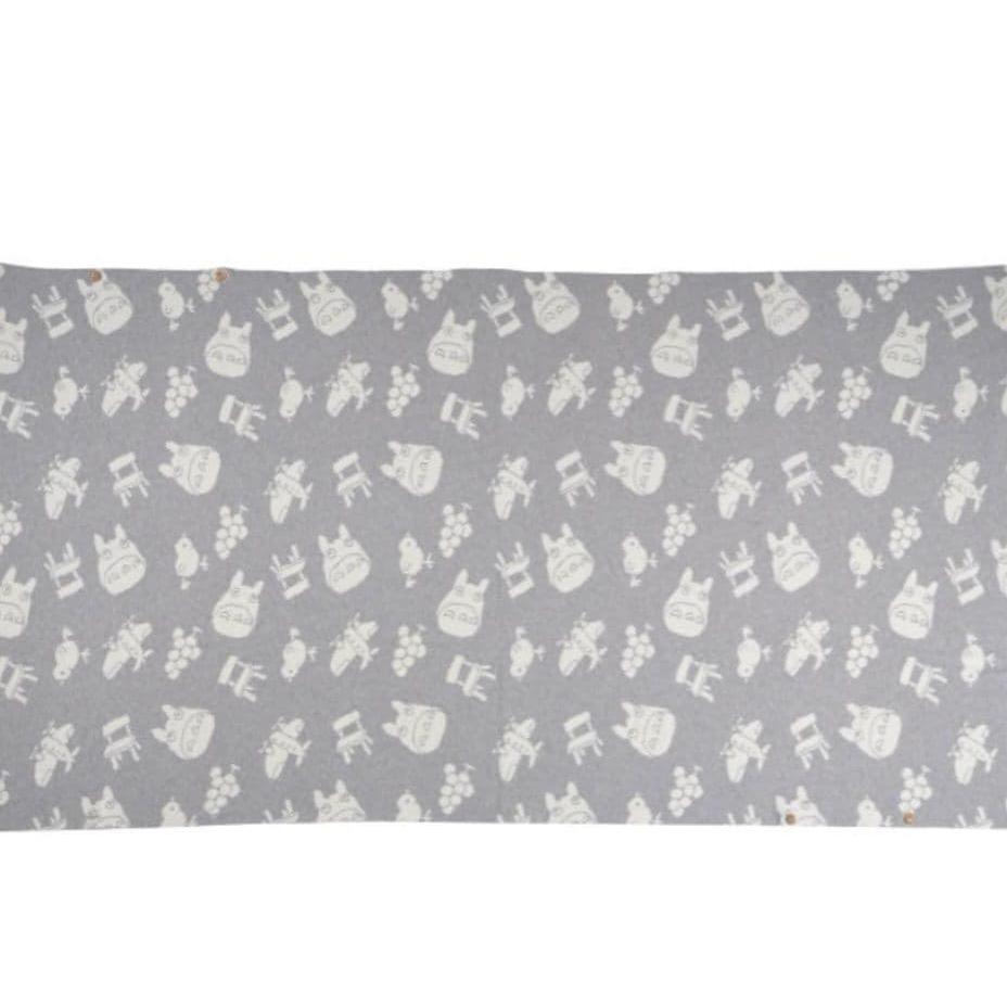 Used My Neighbor Totoro Ghibli Museum Marqueette Blanket 100% Organic Cotton