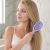 Self Cleaning Vented Hair Brush for Women, Scalp Massage Paddle Brush for Wet Dry Hair, Blow Drying Hair Detangler Brush