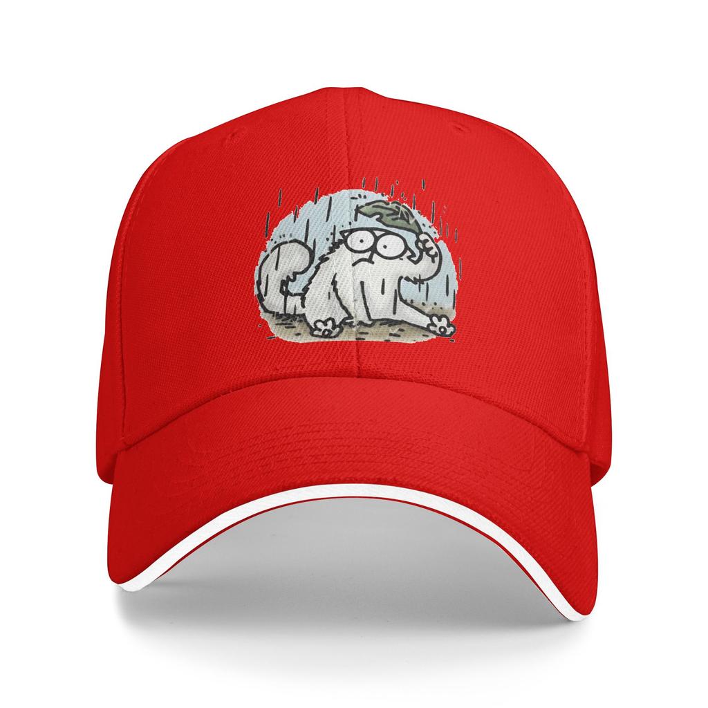 Spring Casual Baseball Cap Simons Cat Kpop Rock Trucker Hat For Female Male Sunscreen Design Baseball Caps