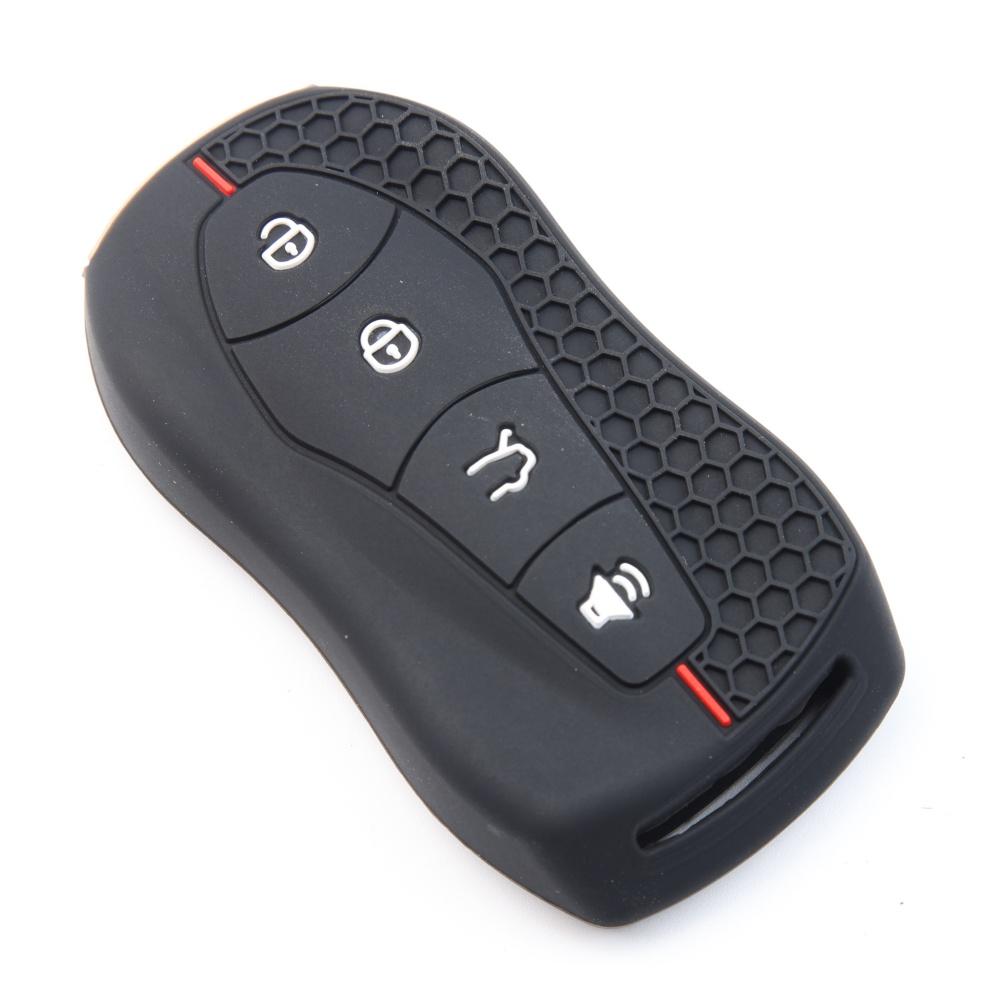 Silicone Car Key Case Cover Shell For Geely Azkarra Tugella Fy11 Atlas Pro New Emgrand Gs X6 Suv Ec7 Protected Fob Bag