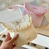 Große Kapazität Mini Kosmetiktasche Schleife Make-up-Tasche Niedliche Bindenaufbewahrungstasche Reise