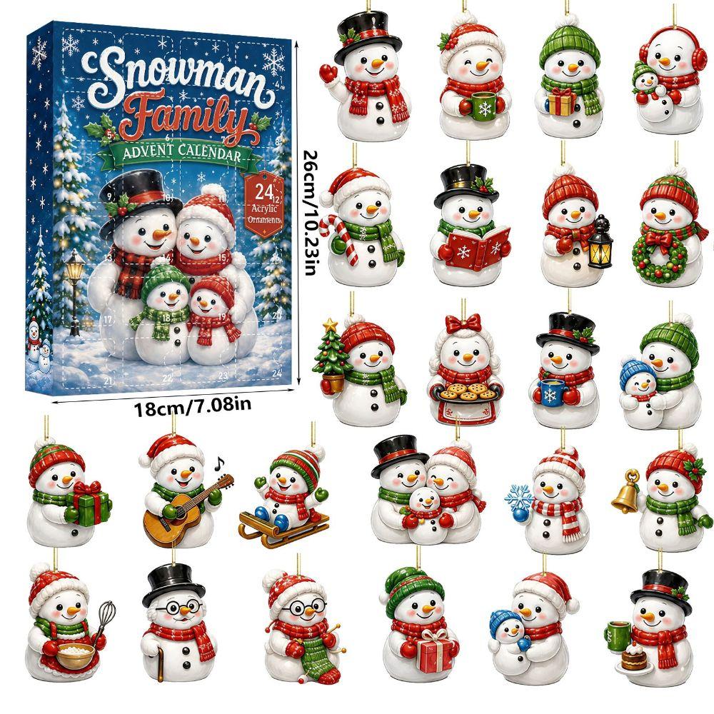 24-Day Advent Calendar 2026 Daily Unboxing Animals Mini Figurines Ideal Gift