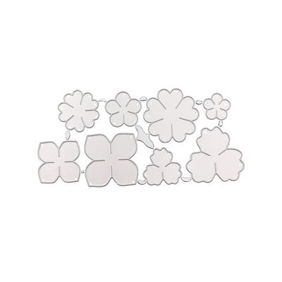 Kohlenstoffstahl Stanzform Papierkarten Fotoalbum Blumenform Formen DIY Bastelschablone Prägeschablone Handwerkszubehör
