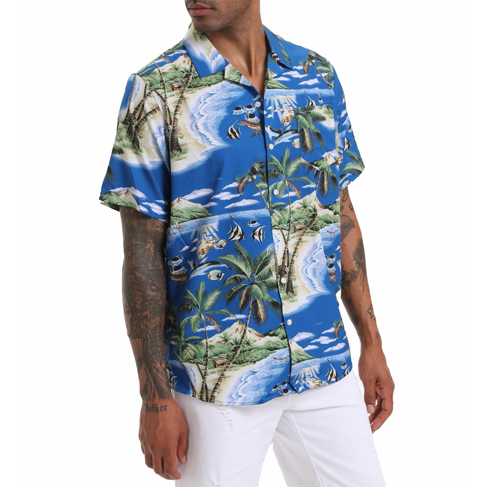 Гавайская рубашка для мужчин — фото 7