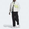 adidas Originals Solid Color Quilted Stand Collar Down Jacket Men Outerwear White HL6786