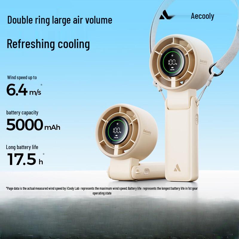 Aecooly Foldable Bladeless Neck Fan