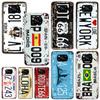 License New York Plate Number Phone Case For Xiaomi Poco X7 X6 X5 M7 M8 Pro F7 Ultra Redmi 15C 15 13C 13 12C 12 10 10C 10A Art F