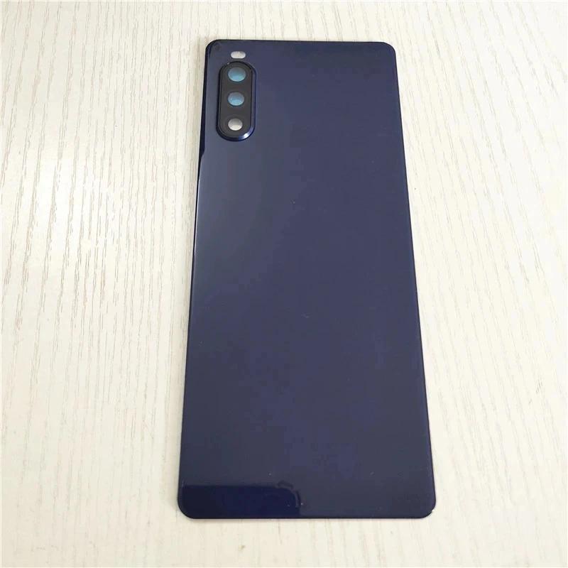 Glass Back Cover For Sony Xperia 10 II Back Housing Cover Rear Repair Parts With Adhesive