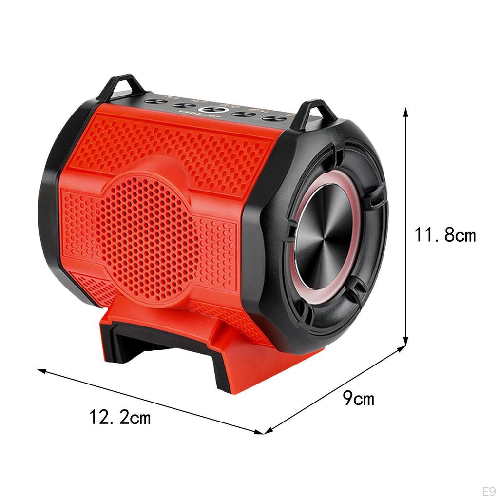 Speaker Compact Stereo Sound Stable Connection Mini Sturdy Outdoor Portable Bluetooth