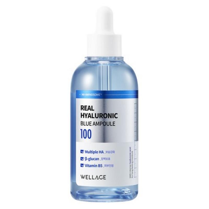 WELLAGE Real Hyaluronic Blue 100 Ampoule 75ml/150ml