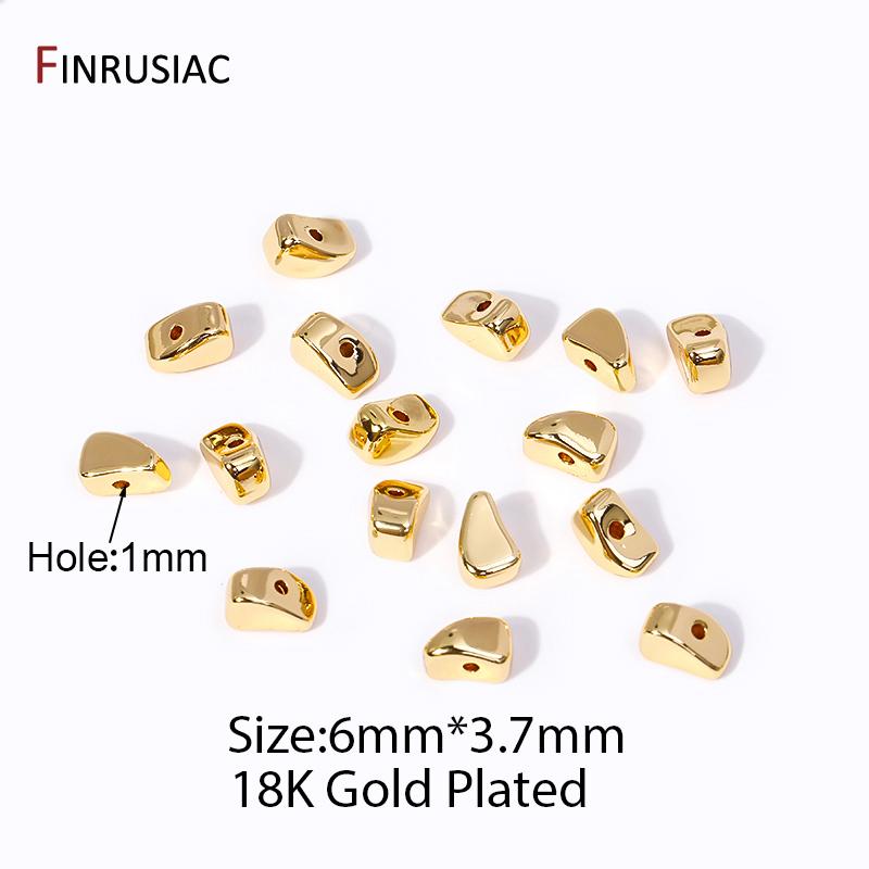 

Wholesale 2/4/8Pcs 18K Gold Plated Brass Separators Beads Star/Flower Shape Spacer Beads For DIY Jewelry Making Supplies 2 Pcs