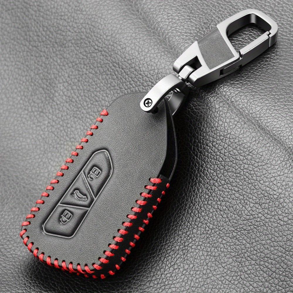Volkswagen Golf 8, ID4, Lamando L Genuine Leather Three-Button Key Holder