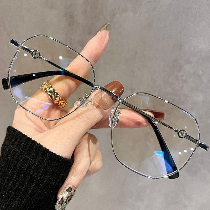 New Versatile Large-frame Glasses For Women With High-end Big Face Slimming Can Be Paired With Myopia Glasses Frames MH9054