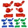 RC Car Front Steering Cup Front C Seat Rear Axle Seat Kit Fit for Traxxas Slash 2WD Aluminum Alloy R