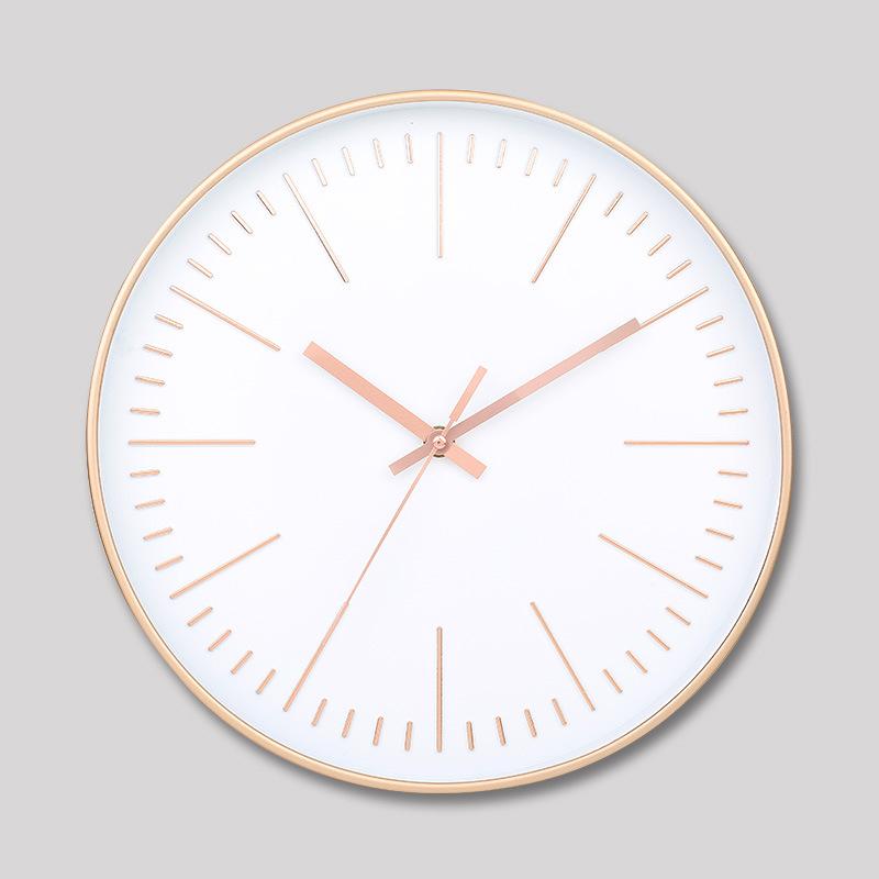 12 Zoll 30CM Leise Wanduhr, Kreativ und Modisch, Dreidimensionale Digitale Minimalistische Uhr für Zuhause Wohnzimmer