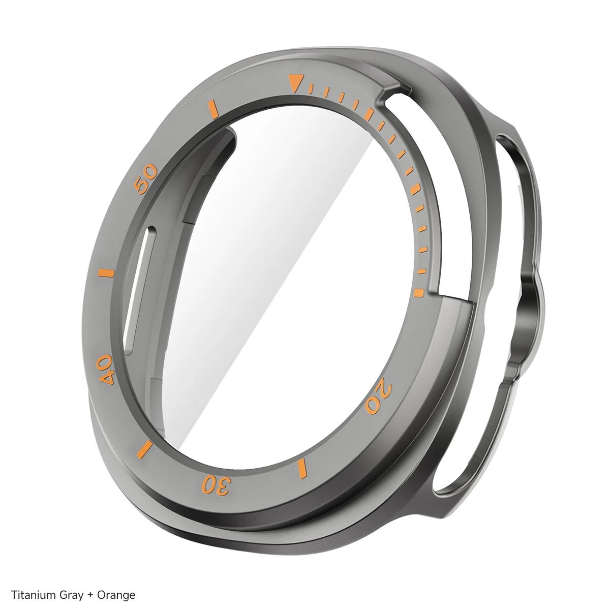 

Чохол для Samsung Galaxy Watch 8 Classic Аксесуари Захисне скло для екрана Бампер Чохол для Galaxy Watch 8 Classic 46мм ПК Watch 8 classic