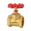 Brass DN25 Rising Stem Stop Valve - Threaded Shut-off Tap for Water Systems