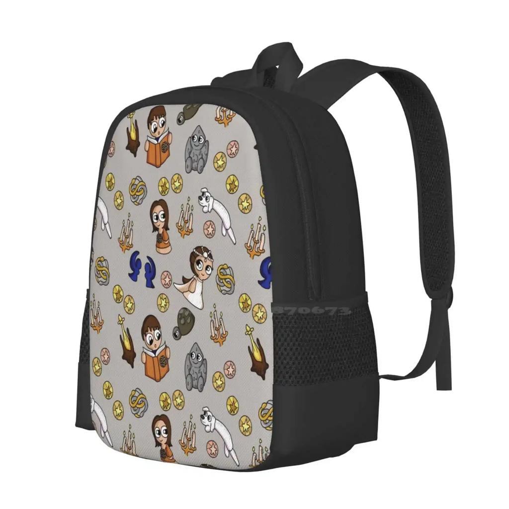 Neverending Story Bits Pattern Design Bagpack School Bags The Neverending Story The Never Ending Story Atreyu The Childlike
