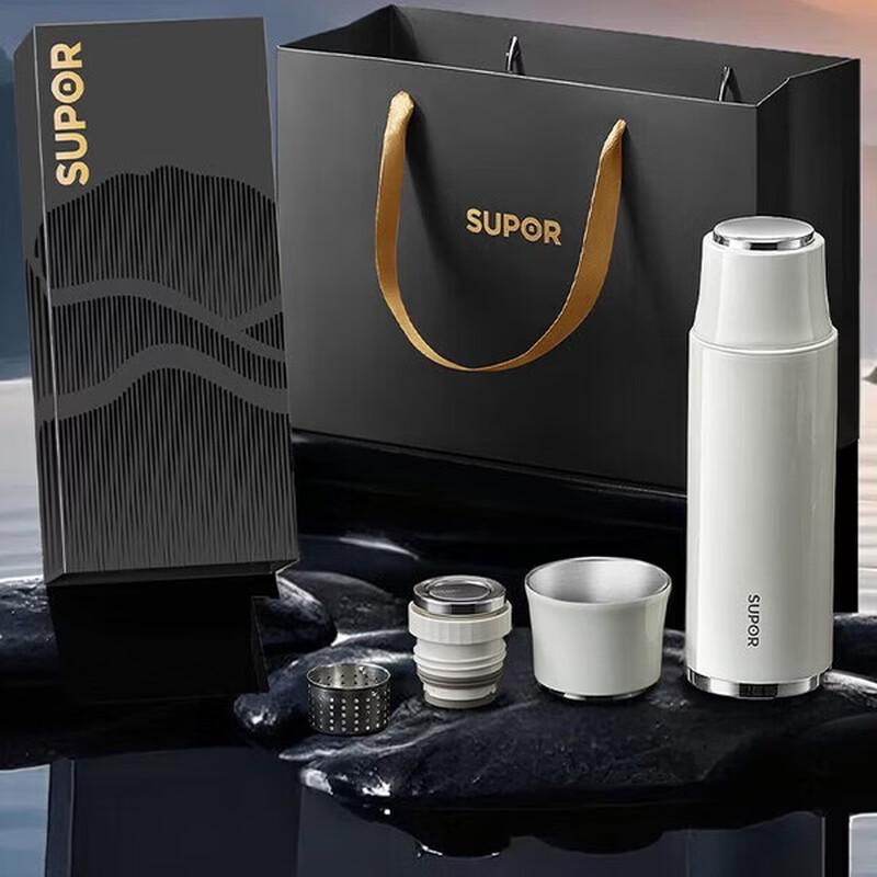 SUPOR Leisure Master 316L Stainless Steel Insulated Tea Mug