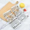 Taco Holder Stand Pancake Rack Stainless Steel Mexican Roll Rack Trays Taco Display Stand Mexican Food Rack Kitchen Gadgets