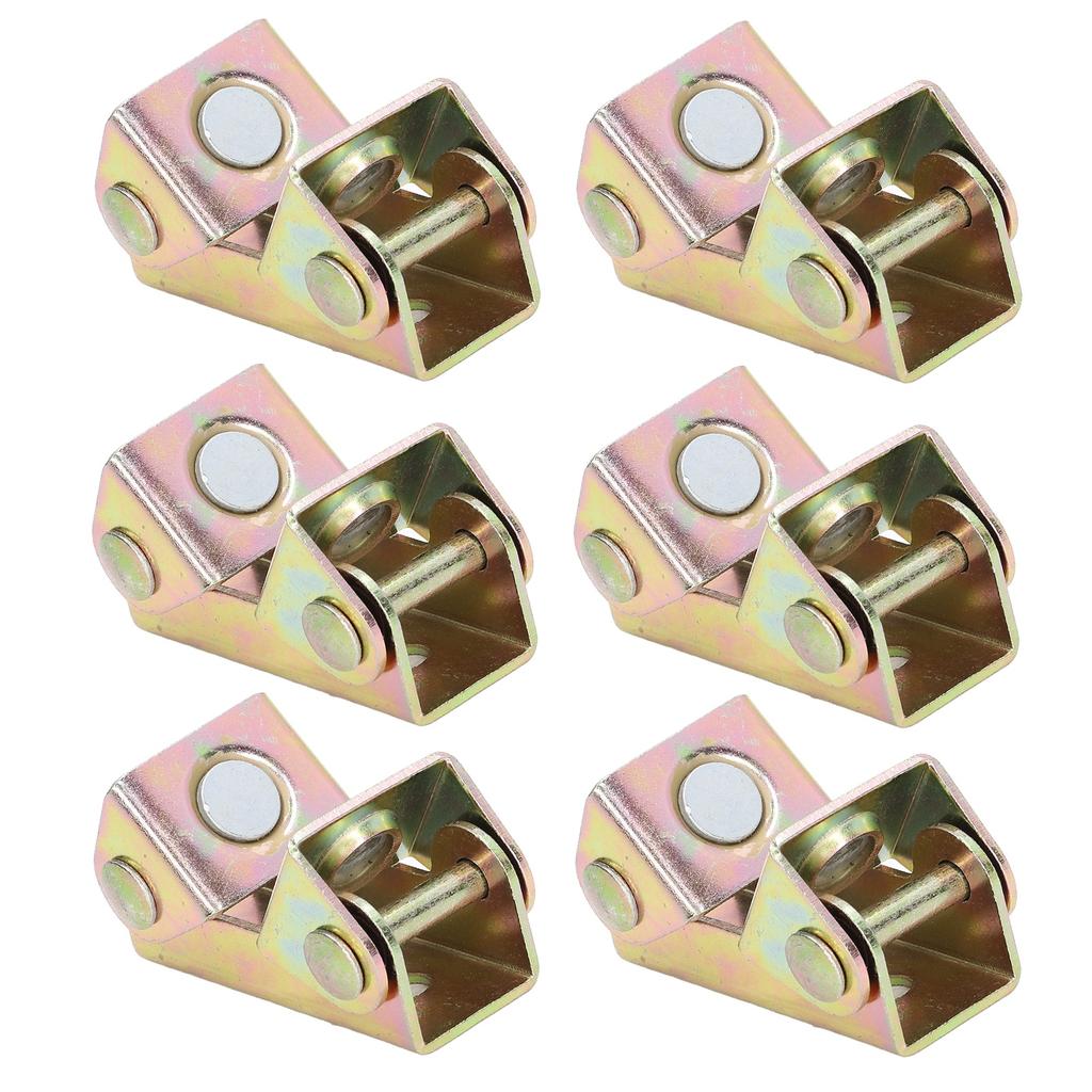 6 Stück Schweißklemme Magnetische V-Typ Vorrichtung Edelstahl Einstellbares Befestigungswerkzeug Set