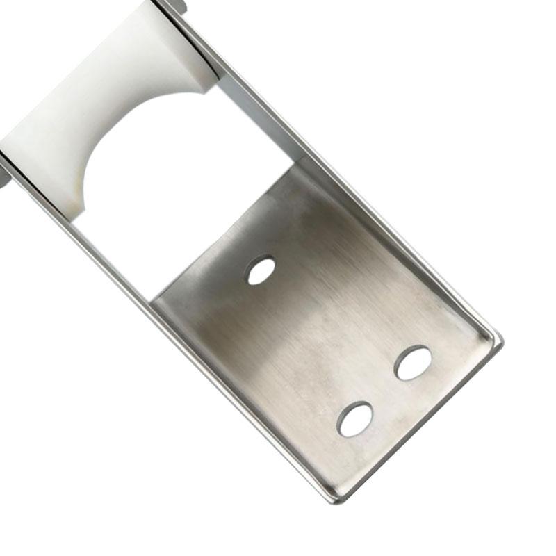 Marine Grade 316 Stainless Steel Fixed Anchor Bracket Rubber Roller for Boat Yacht Bow Anchor Marine Accessory