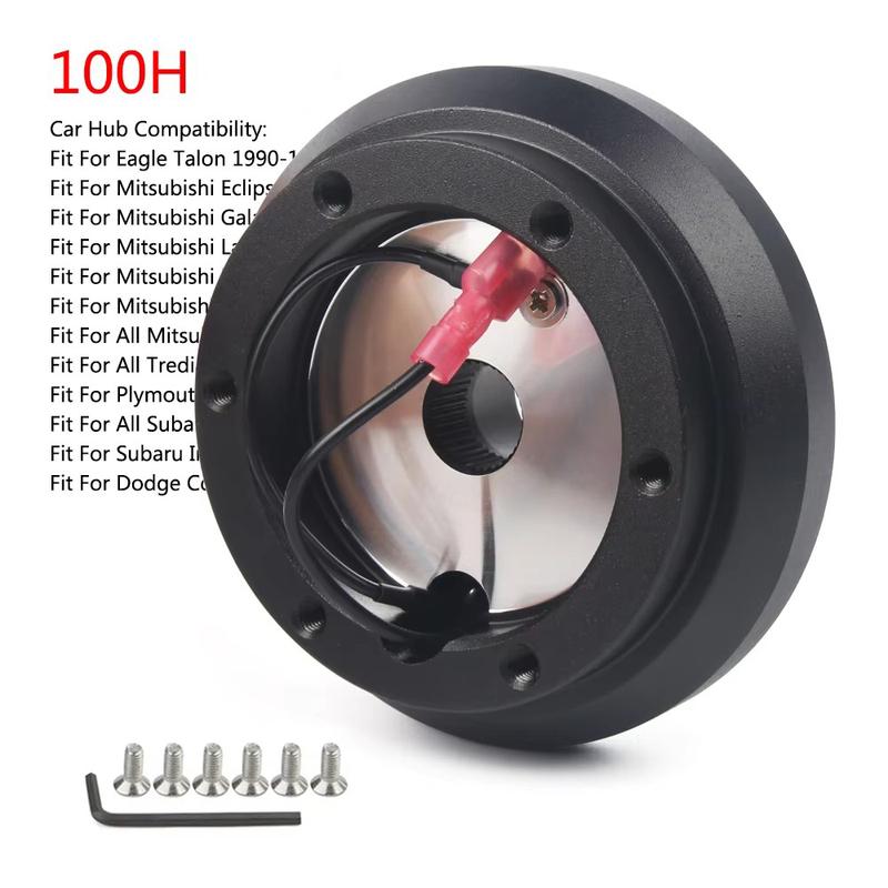 Kurznaben-Adapter für Lenkrad für Mitsubishi Eclipse/Galant/Lancer/Mirage/Montero Subaru Impreza WRX Dodge Colt 100H