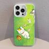 Sensei N-Natsume yujinchou Nyanko  Phone Case For iPhone 17,16,13,12,11,15,14,Pro,Max,Plus,SE4,Air,Mini White IMD Matte
