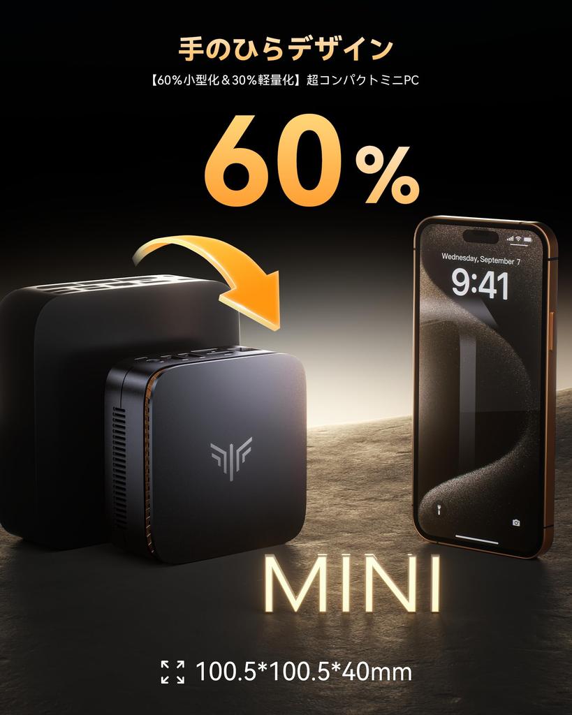 NiPoGi Mini PC New Intel N95 Mini Windows 11 16GB DDR4 512GB SSD Up to Mini PC with Multiple LAN [2025 Model, Industry's Smallest] PC, Pro, + (PCle