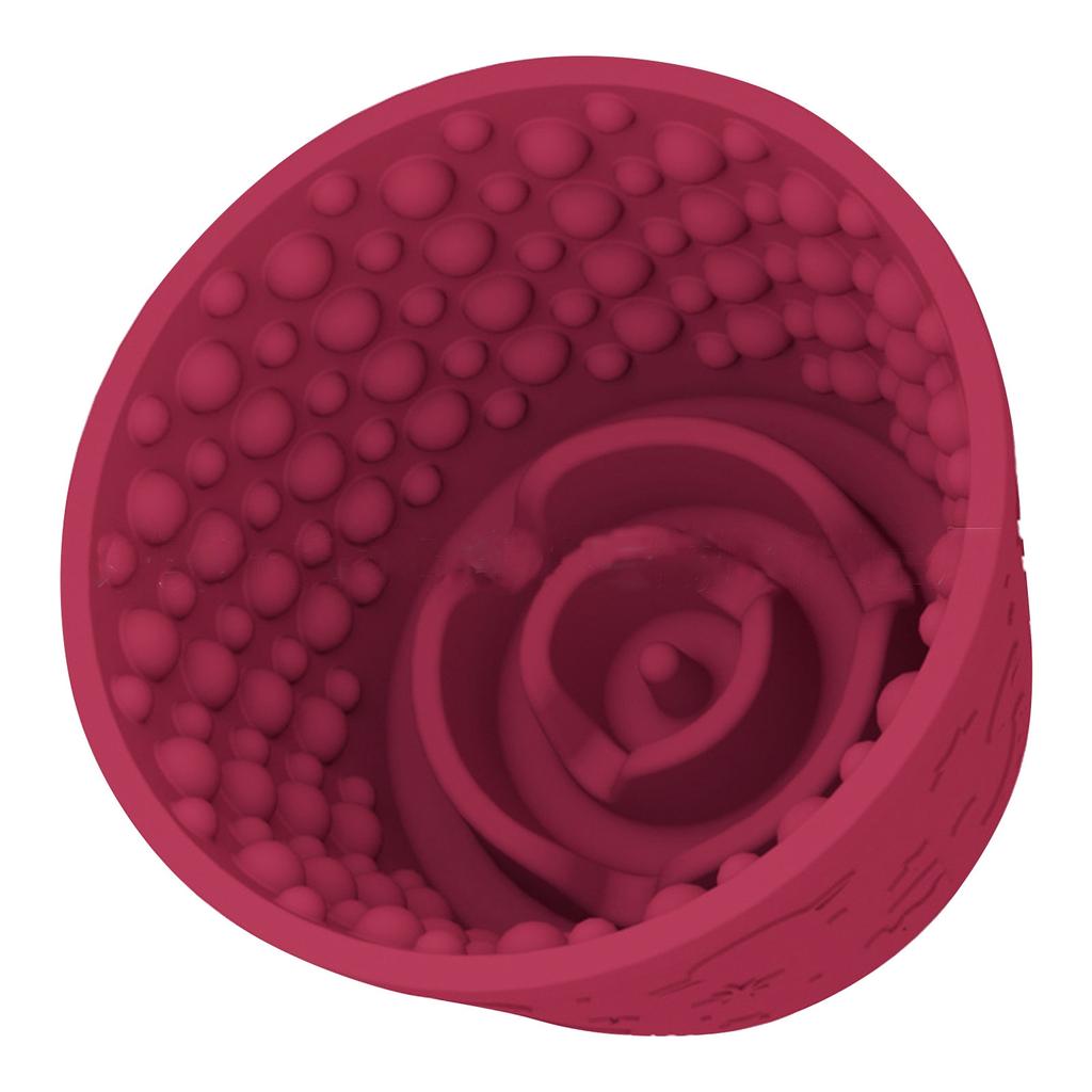 Dog Lick Bowl, Anxiety Relief Dog Licking Mat Freezer Dispenser, Non-Slip Anti-Choking Silicone Slow Feeder Lick Bowl For Small Dogs