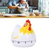 Timer da Cucina con Motivo Pollo, Timer da Forno con Forma Carina, Promemoria Meccanico a Conto alla Rovescia da 60 Minuti per Cucinare